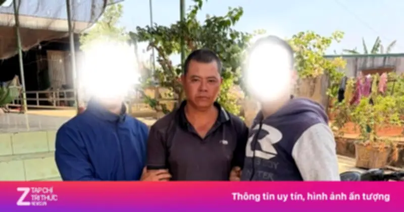 Bị truy nã vì khai thác vàng trái phép, đối tượng trốn lên Đắk Lắk làm rẫy thuê