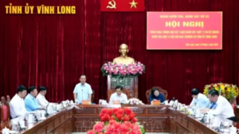 Ban Thường vụ Tỉnh ủy Vĩnh Long được đánh giá nghiêm túc thực hiện Nghị quyết Đại hội XIV