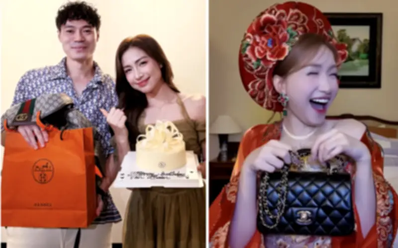 Bóc Giá Túi Hiệu Hoa Mẫu Đơn Của Hoa Hậu Hương Giang Tặng Văn Toàn