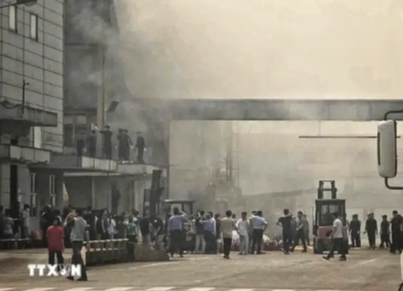 Bắc Ninh điều tra sự cố nổ bình khí nén tại doanh nghiệp, nhiều người bị thương