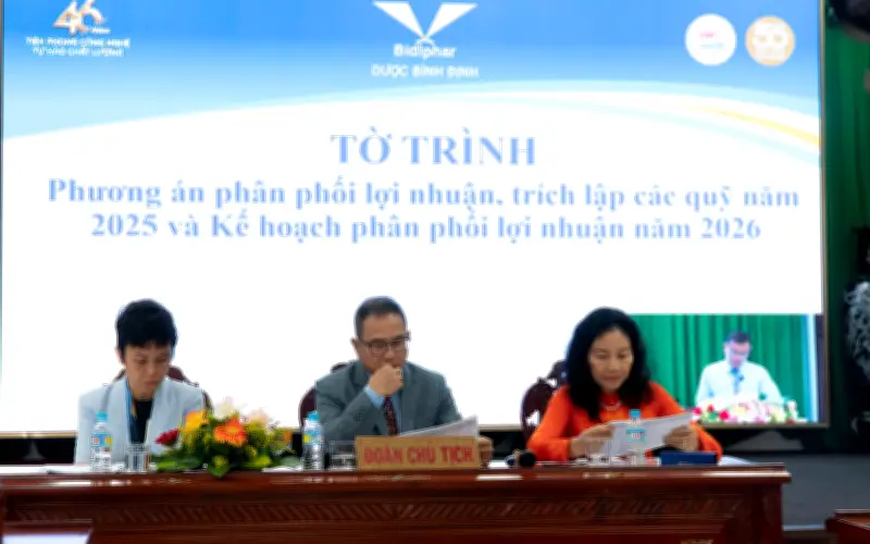 Bidiphar vượt thách thức 2025, khẳng định năng lực quản trị vững chắc