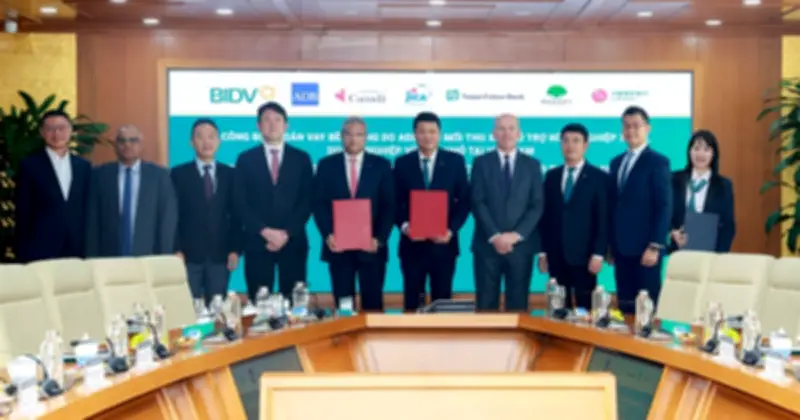 BIDV huy động thành công khoản vay bền vững 250 triệu USD từ ADB và Canada