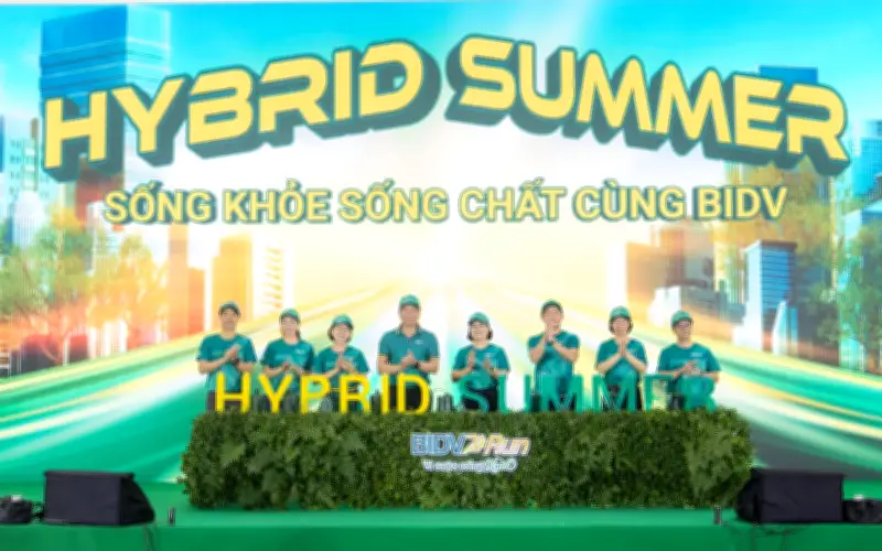 BIDV Khởi Động Chiến Dịch Hybrid Summer Với Giải Chạy Vì Cộng Đồng Và Thẻ Tín Dụng Thông Minh
