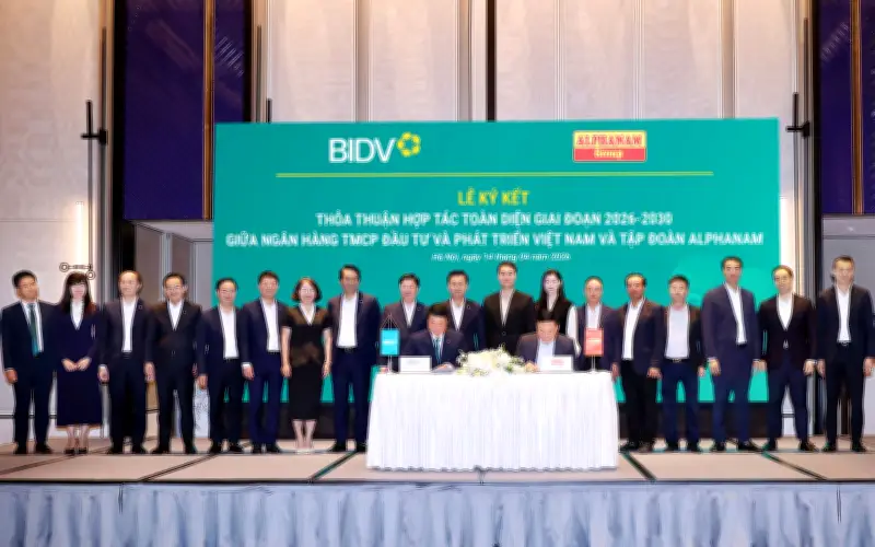 BIDV và Alphanam ký kết thỏa thuận hợp tác toàn diện, hỗ trợ tài chính cho các dự án lớn