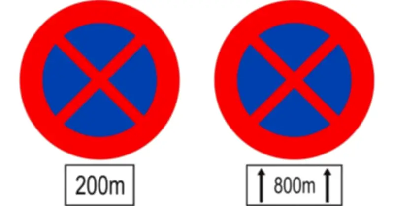 Biển báo phụ S.501 và S.502: Phân biệt để tránh phạt nặng khi dừng đỗ xe