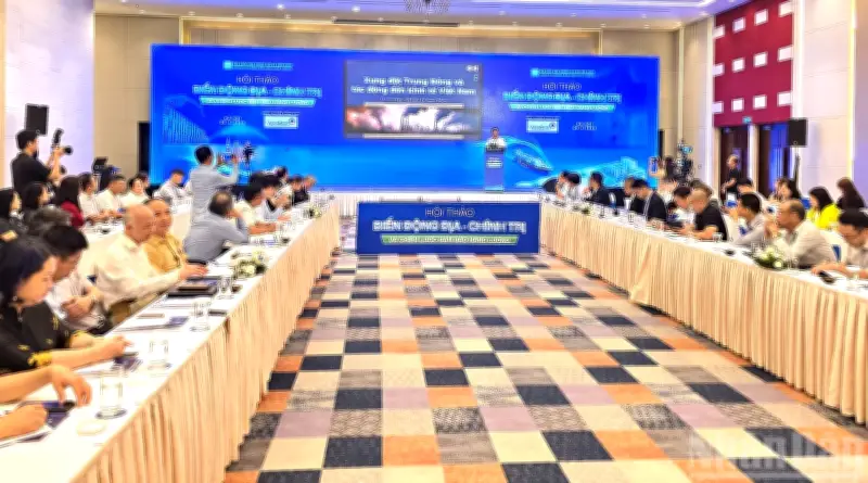 Biến động địa chính trị tác động mạnh đến thị trường năng lượng và doanh nghiệp Việt Nam