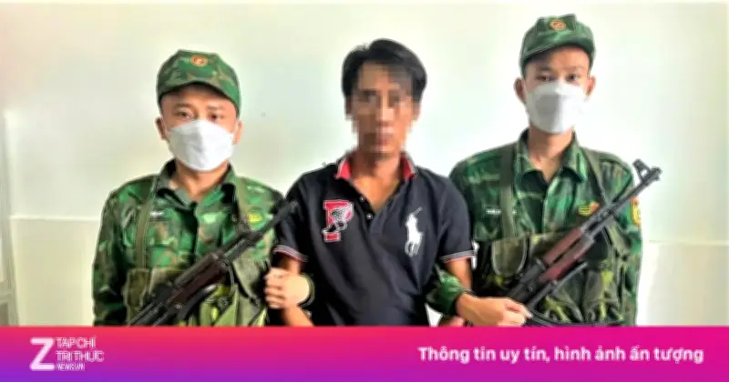 Biên phòng Cà Mau bắt đối tượng tàng trữ ma túy, vứt heroin xuống sông