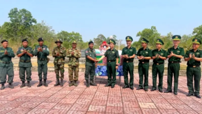 Biên phòng Đắk Lắk chúc Tết Campuchia, tăng cường hợp tác bảo vệ biên giới