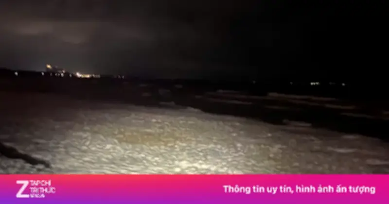 Biển Vũng Tàu nổi bọt trắng xóa: Hiện tượng tự nhiên do vi tảo phát triển mạnh