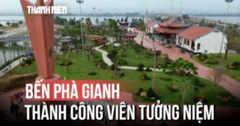 Bến phà Giánh thành công viên tưởng niệm: Sông Đáy kỷ niệm tàu không số huyền thoại
