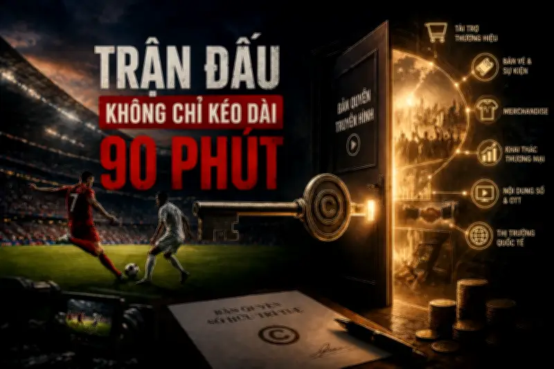 Bản quyền thể thao: Từ tài sản cốt lõi đến kiến tạo ngành công nghiệp bền vững