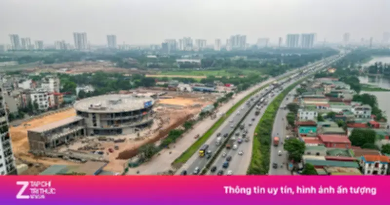 Bến xe Yên Sở trăm tỷ đồng: Điểm trung chuyển hiện đại sắp hoàn thiện tại Hà Nội