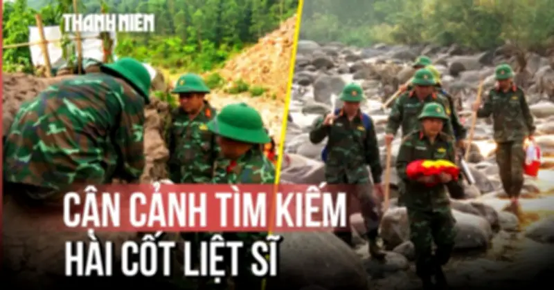 Băng Rừng Vượt Suối Tìm Hài Cốt Liệt Sĩ Ở Núi Rừng Đan Hóa