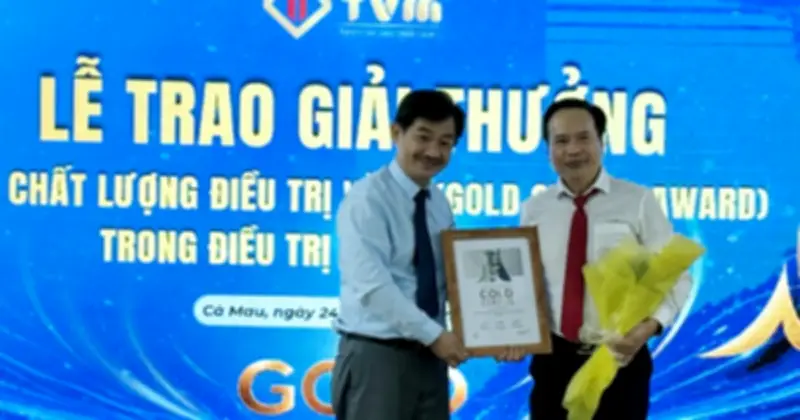 Bệnh viện Thanh Vũ Medic Bạc Liêu nhận giải Vàng đột quỵ thế giới