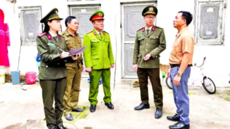 Bình Xuyên tăng cường quản lý an ninh nhà trọ, xây dựng khu trọ an toàn