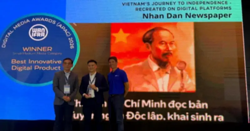 Báo Nhân Dân giành hai giải thưởng danh giá tại Digital Media Award Asia 2026