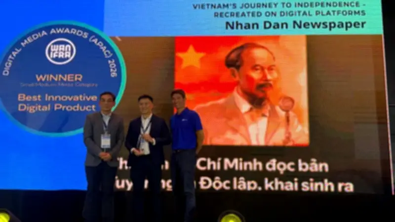 Báo Nhân Dân giành hai giải thưởng tại Digital Media Award Asia 2026