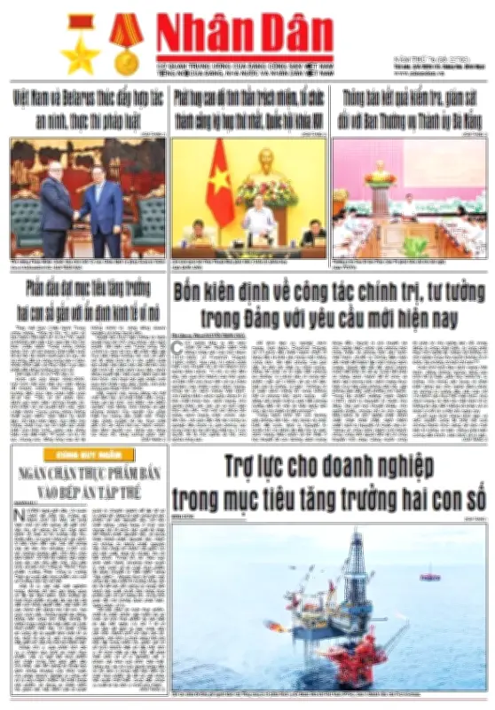 Báo Nhân Dân số 25705: Thông tin chính thống, định hướng dư luận