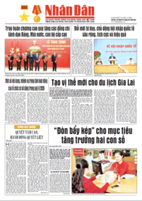 Báo Nhân Dân Số 25706: Tin Tức Chính Trị, Kinh Tế, Xã Hội Nổi Bật