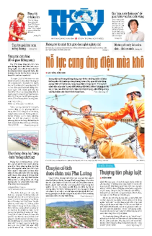 Báo Thời Nay Số 1694: Đa Dạng Tin Tức Về Chính Sách, Kinh Tế Và Xã Hội