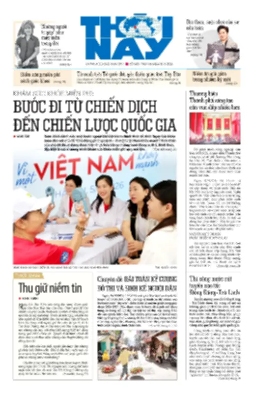 Báo Thời Nay Số 1695: Tập Trung Vào Các Vấn Đề Kinh Tế - Xã Hội Nổi Bật