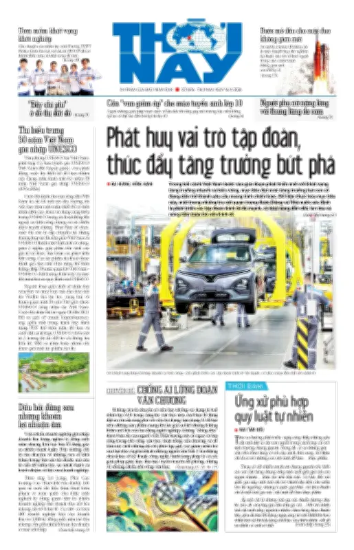 Báo Thời Nay số 1696: Đa dạng tin tức từ chính trị đến văn hóa