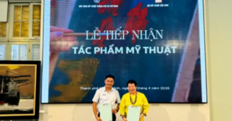 Bảo tàng Mỹ thuật TP.HCM đón nhận 229 tác phẩm nghệ thuật quý giá