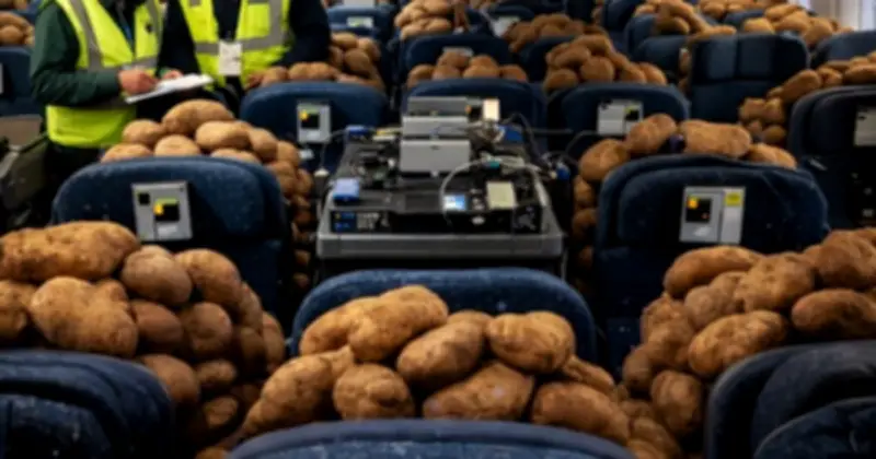 Boeing Sử Dụng Khoai Tây Thử Nghiệm Wifi, Rút Ngắn Thời Gian Kiểm Tra Từ 2 Tuần Xuống 10 Giờ