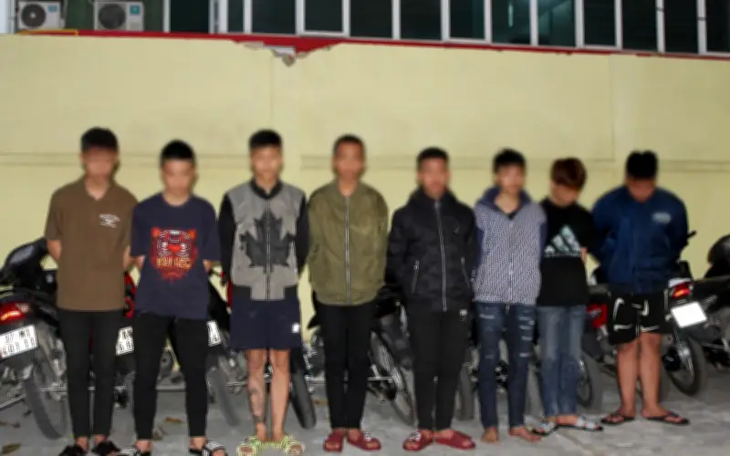 Bắt giữ nhóm thanh thiếu niên trộm cắp xe máy hàng loạt tại Nghệ An