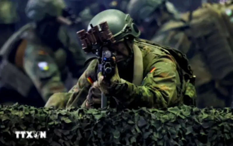 Đức chi tiêu quốc phòng lớn thứ tư thế giới, đạt 114 tỷ USD