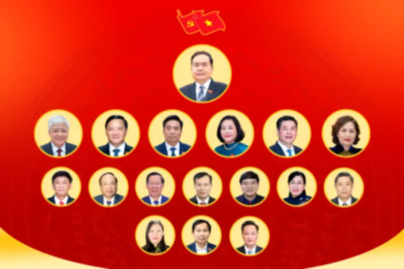 Cơ cấu bộ máy lãnh đạo Quốc hội khóa mới được công bố chính thức