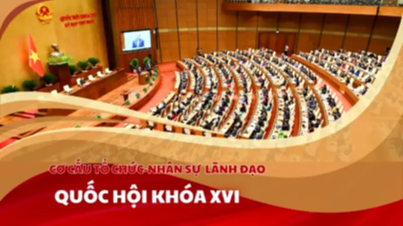 Cơ cấu tổ chức nhân sự lãnh đạo Quốc hội khóa XVI chính thức được công bố