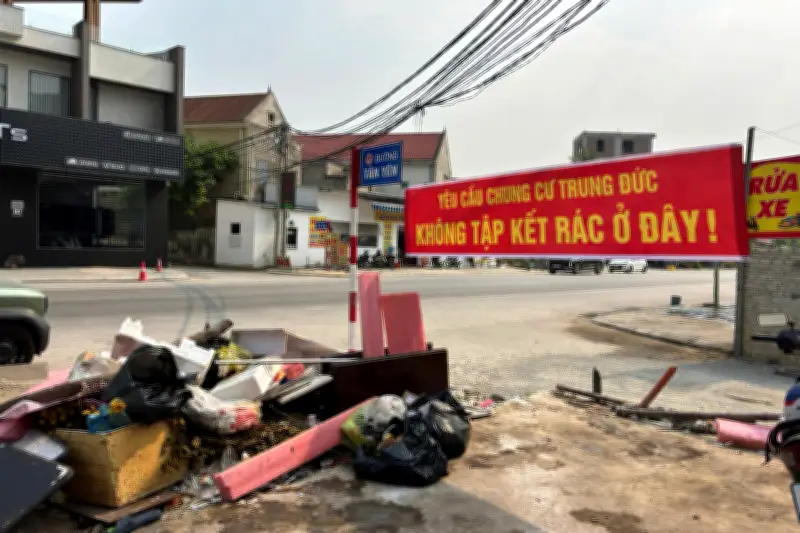 Cư dân tố cáo ô nhiễm tại chung cư Trung Đức, cơ quan chức năng vào cuộc kiểm tra