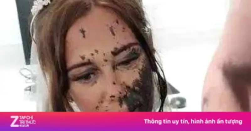 Cô dâu Anh bị chị dâu tạt sơn đen giữa lễ đường, vẫn bình tĩnh hoàn tất hôn lễ