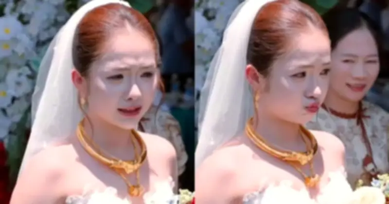 Cô dâu Đắk Lắk chu môi nín khóc gây bão mạng với 4,7 triệu lượt xem