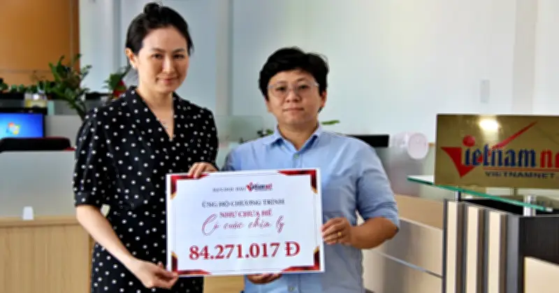 Độc giả ủng hộ chương trình 'Như chưa hề có cuộc chia ly' hơn 84 triệu đồng