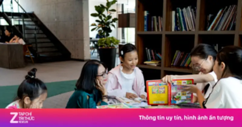 Độc giả nhí hào hứng với hội sách đầu tiên tại chung cư Vista Verde TP.HCM