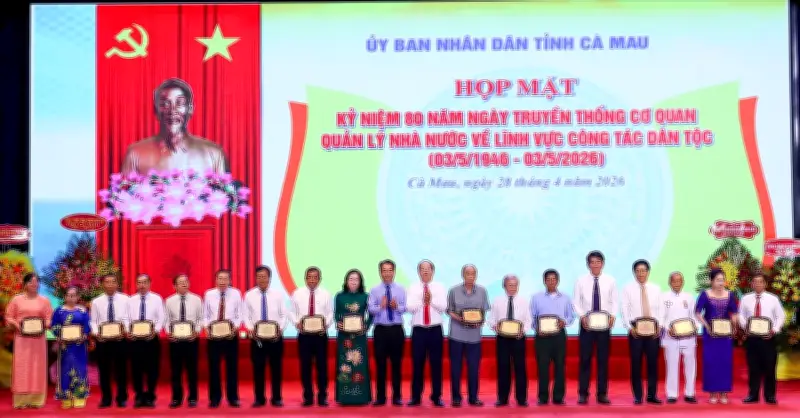 Cà Mau kỷ niệm 80 năm ngày truyền thống ngành công tác dân tộc