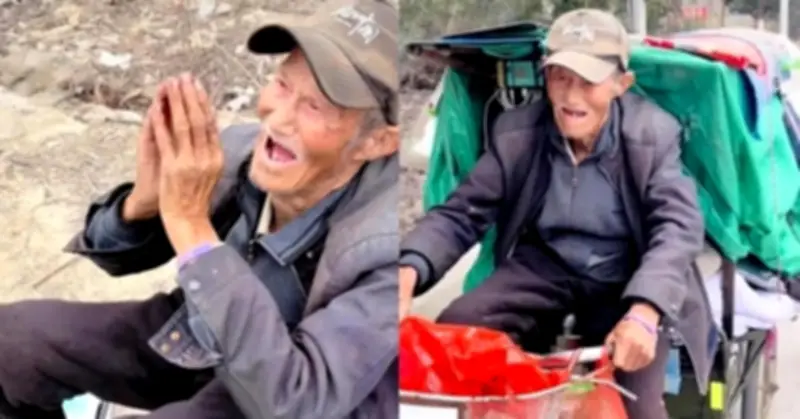 Cụ ông 90 tuổi đạp xe 30 năm để vượt qua nỗi đau mất gia đình