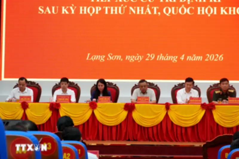Cử tri Lạng Sơn kiến nghị nhiều vấn đề liên quan thực tiễn đời sống