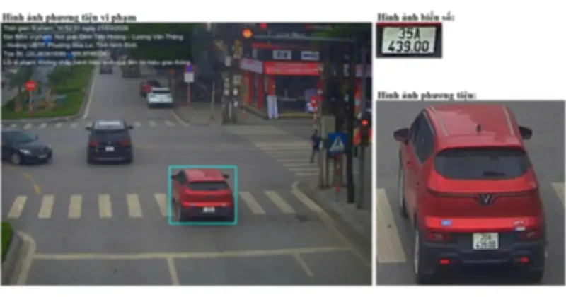 Camera AI ở Ninh Bình phát hiện 665 vi phạm giao thông trong 12 ngày