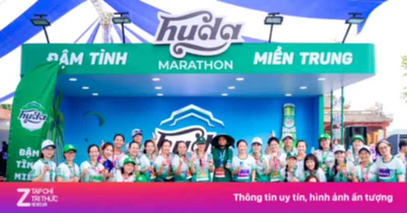 Carlsberg Việt Nam 'thắp sáng' đường chạy VnExpress Marathon Huế 2026