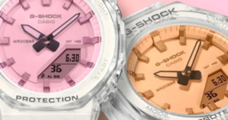 Casio Giới Thiệu G-Shock Summer Resort 2026: Mặt Kính Đổi Màu, Thiết Kế Nhỏ Gọn
