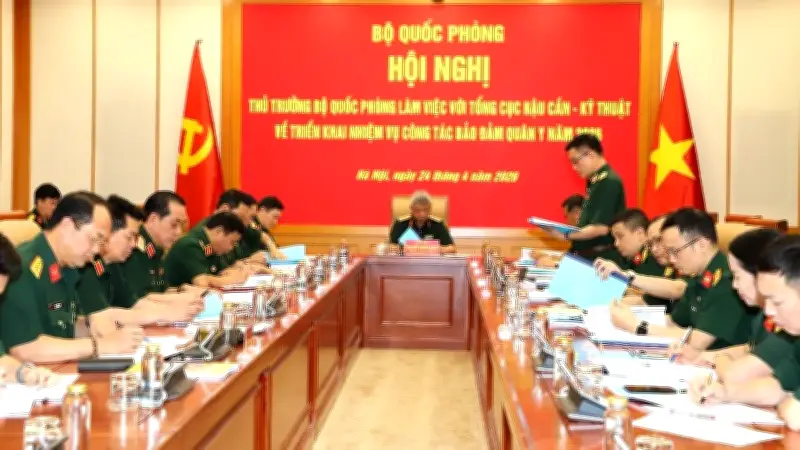 Cục Quân y hoàn thành tốt nhiệm vụ quân y bốn tháng đầu năm 2026