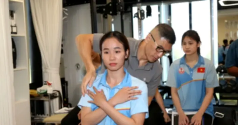 Các tuyển thủ Việt Nam được kiểm tra thể chất toàn diện chuẩn bị cho ASIAD 20