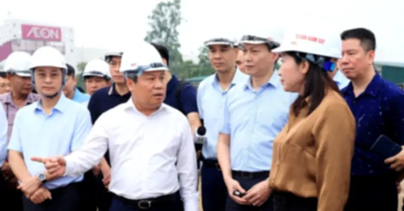 Chủ tịch Hà Nội Vũ Đại Thắng yêu cầu hoàn thành 5km đường 70 trong năm nay