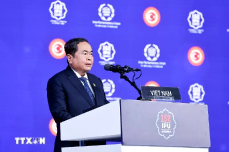 Chủ tịch Quốc hội phát biểu tại IPU-152 về hòa bình, công lý cho thế hệ tương lai