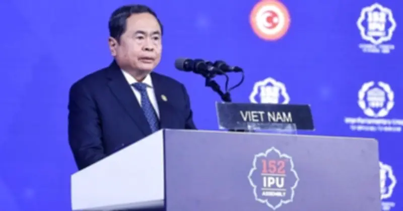 Chủ tịch Quốc hội Trần Thanh Mẫn kêu gọi đoàn kết quốc tế tại IPU-152