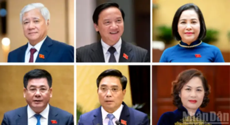 Chủ tịch và các Phó Chủ tịch Quốc hội khóa XVI chính thức nhận nhiệm vụ