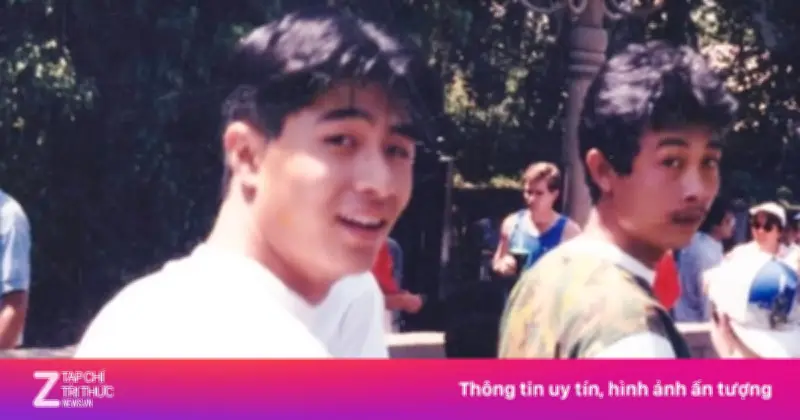 Charlie Nguyễn thời trẻ điển trai, gây bất ngờ khi tái hiện khoảnh khắc 36 năm cùng Vân Sơn